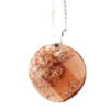 Amber Rondelle Orgone Pendant by OrgoneVibes