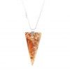 Amber Spike Orgone Pendant by OrgoneVibes