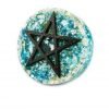 Black and Blue Pentagram Orgone Puck by OrgoneVibes