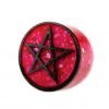 Black and Pink Pentagram Orgone Puck by OrgoneVibes