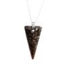 Brown Spike Orgone Pendant by OrgoneVibes