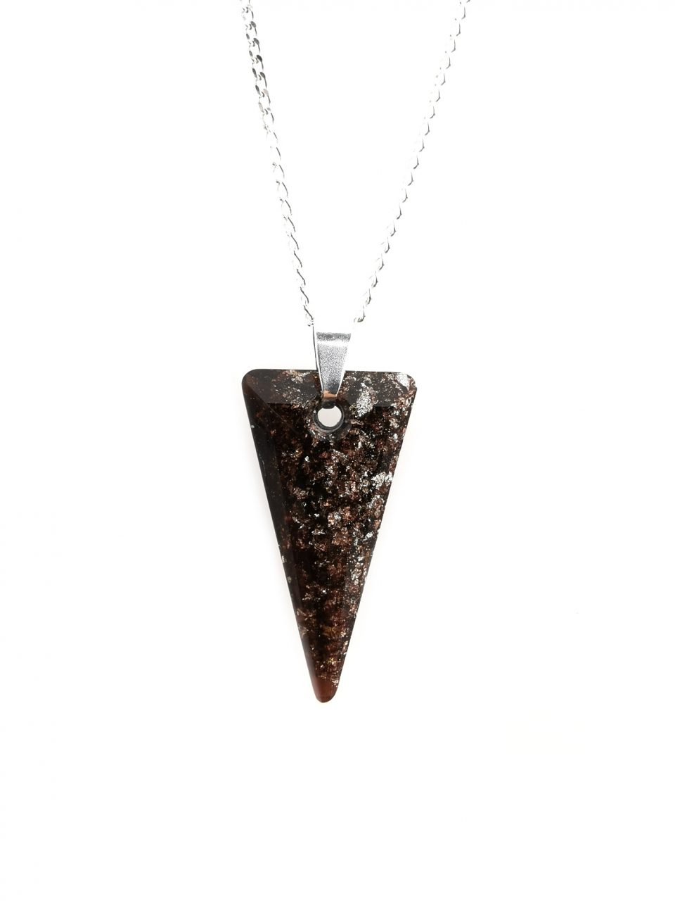 Brown Spike Orgone Pendant by OrgoneVibes