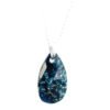 Dark Blue Pear Orgone Pendant by OrgoneVibes