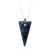 Dark Blue Spike Orgone Pendant by OrgoneVibes