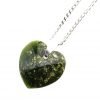 Dark Green Heart Orgone Pendant by OrgoneVibes