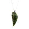 Dark Green Wing Orgone Pendant by OrgoneVibes