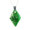 Green Rhombus Orgone Pendant by OrgoneVibes