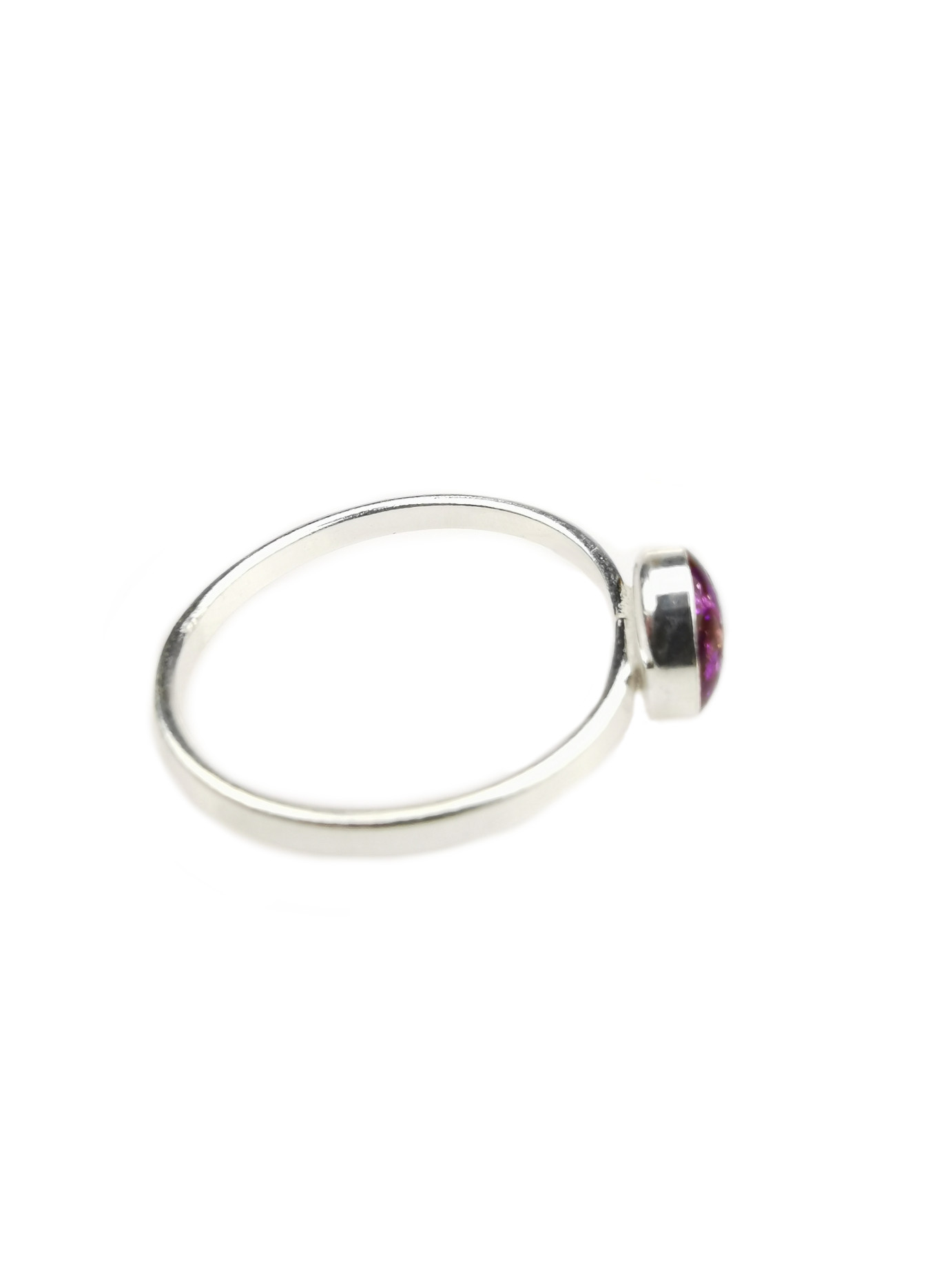 Large Violet Orgone Crystal Ring by OrgoneVibes
