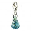 Light Blue Orgone Diamond Charm by OrgoneVibes