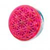 Pink and Blue Flower of Life Orgone Puck by OrgoneVibes