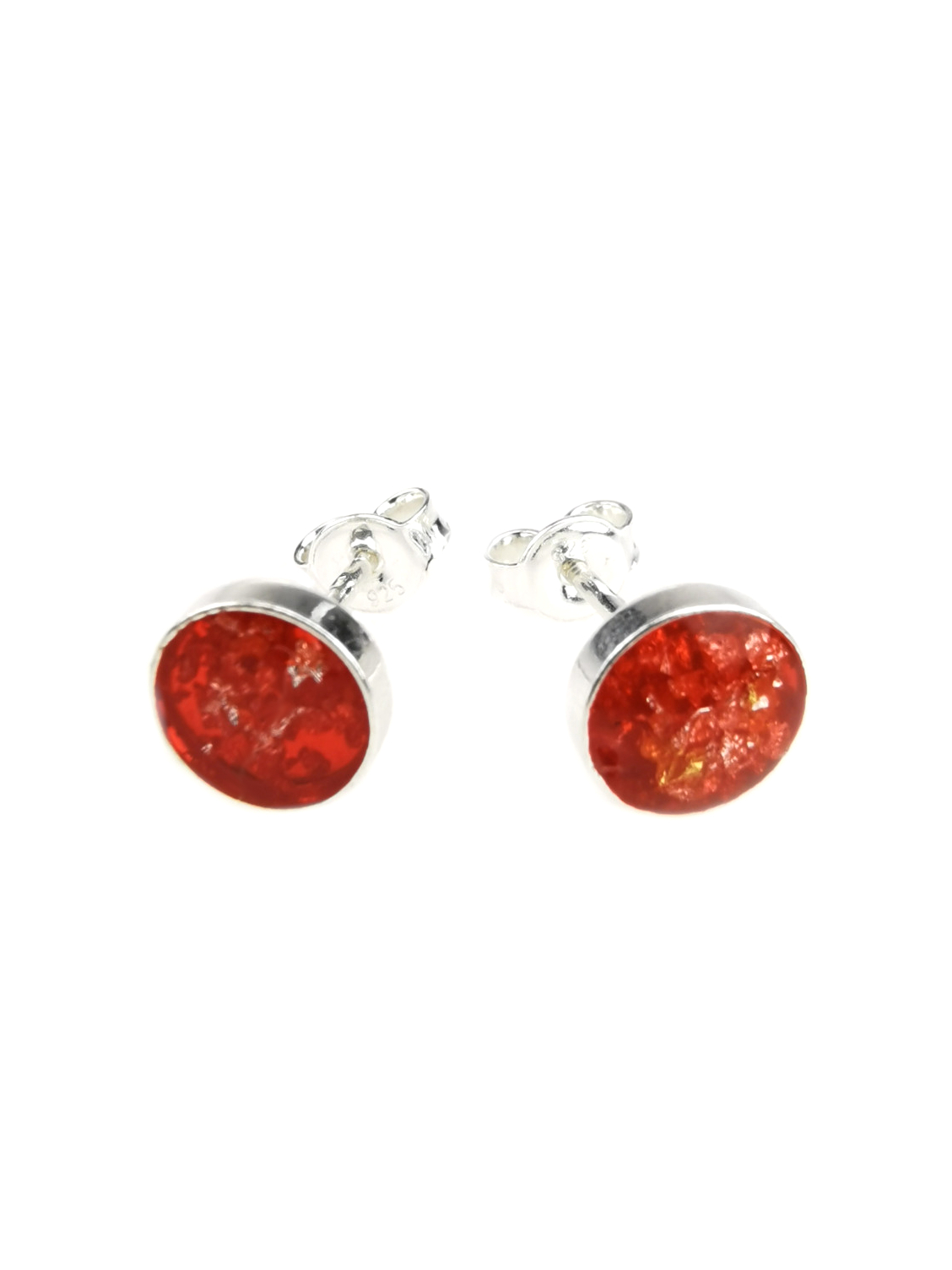 Red Orgone Earrings by OrgoneVibes