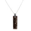 Small Brown Baguette Orgone Healing Pendant by OrgoneVibes