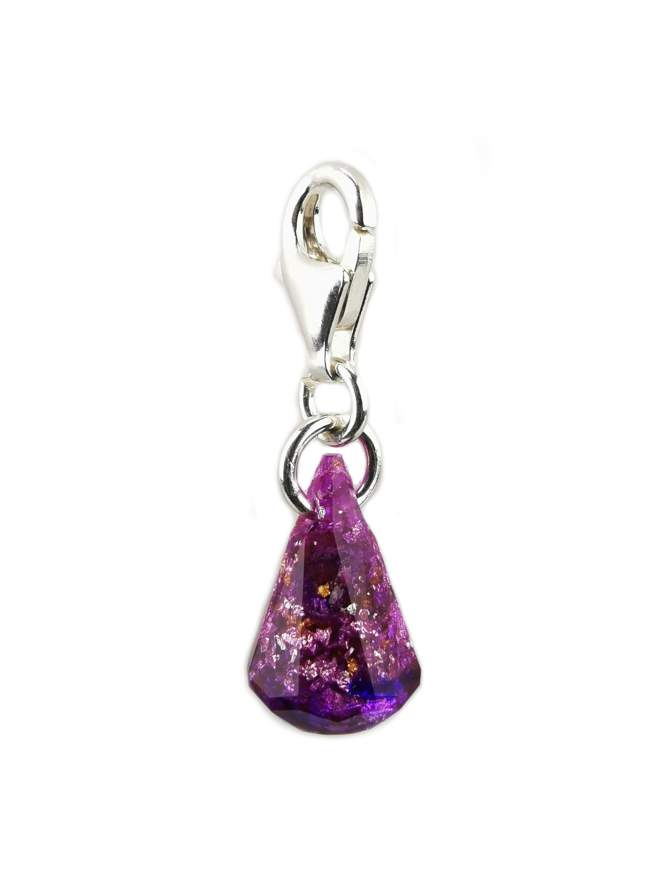Violet Orgone Diamond Charm by OrgoneVibes