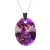 Violet Oval Orgone Pendant by OrgoneVibes