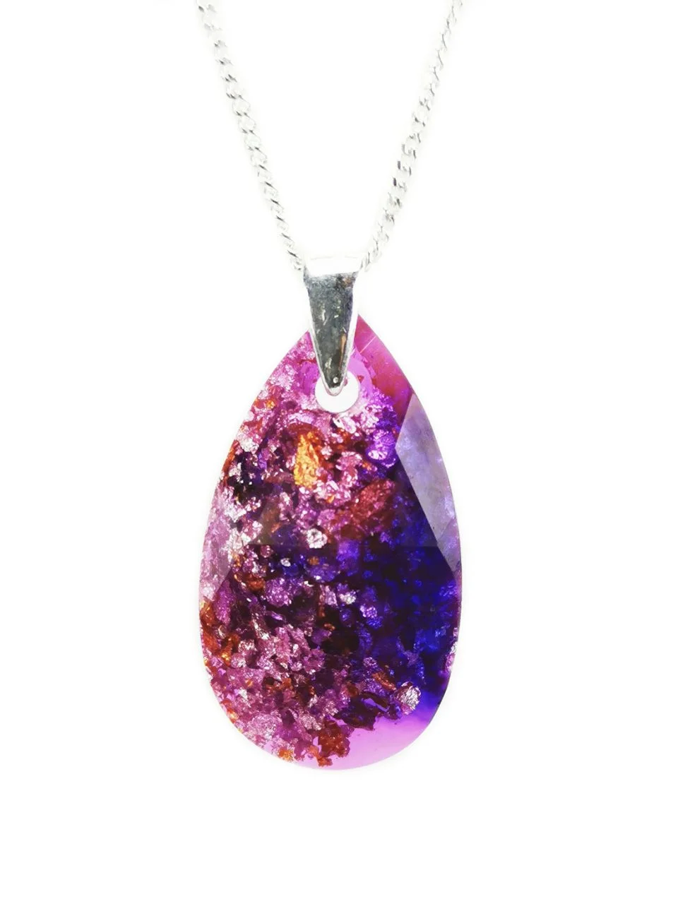 Violet Pear Orgone Pendant by OrgoneVibes