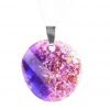 Violet Rondelle Orgone Pendant by OrgoneVibes