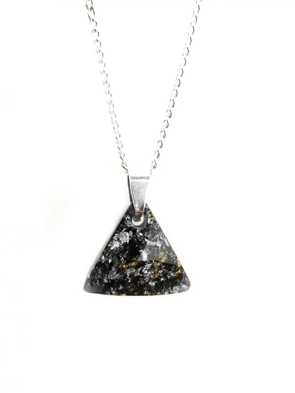 Black Triangle Orgone Pendant By Orgonevibes