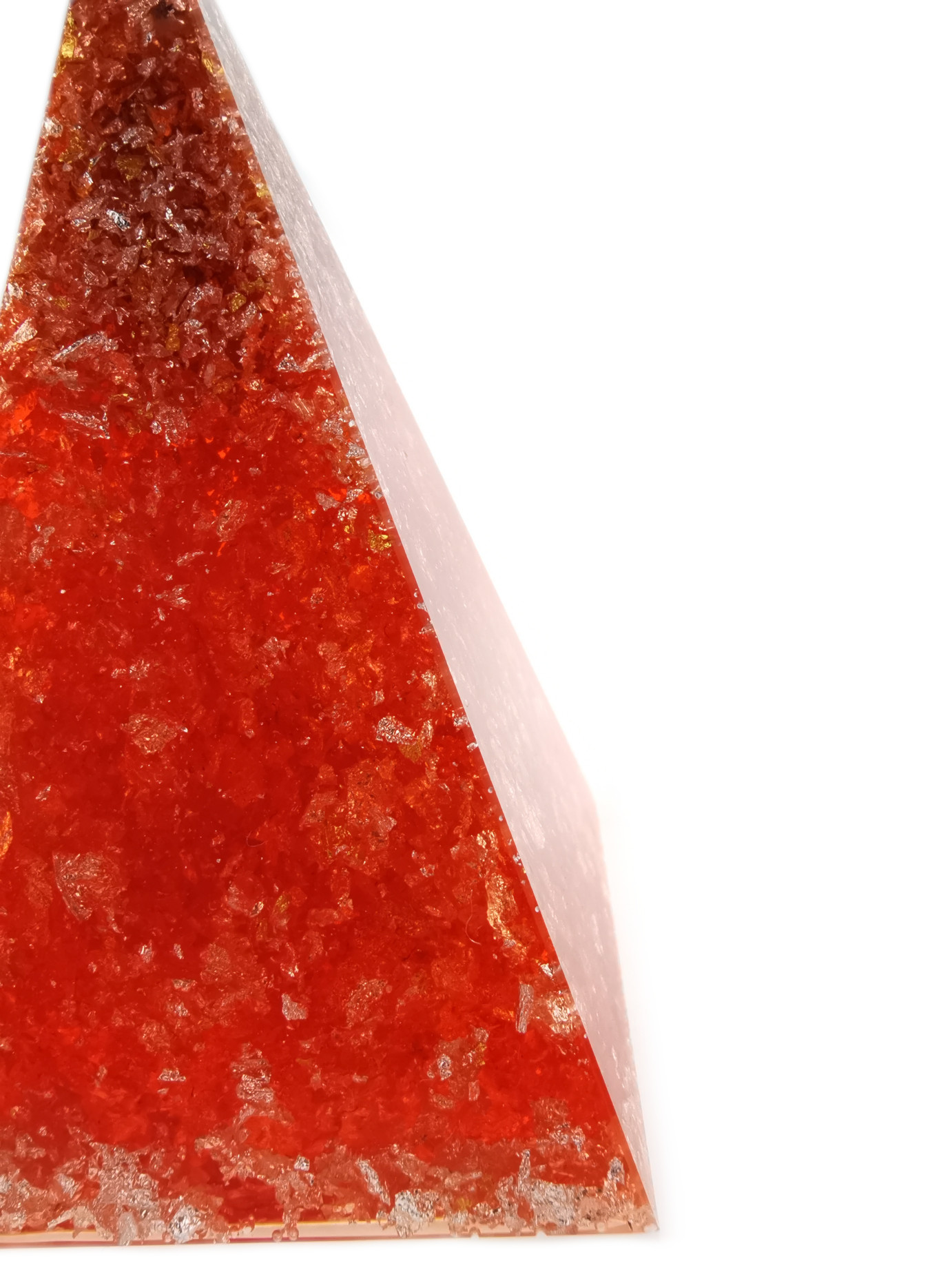 Red Nubian Genuine Orgone Pyramid by OrgoneVibes